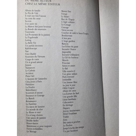 Victoire Danielle Steel Roman Français Presses de la Cité Résilience Hardcover - Picture 4 of 15